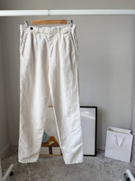 Брюки из льна и хлопка Brunello Cucinelli, M