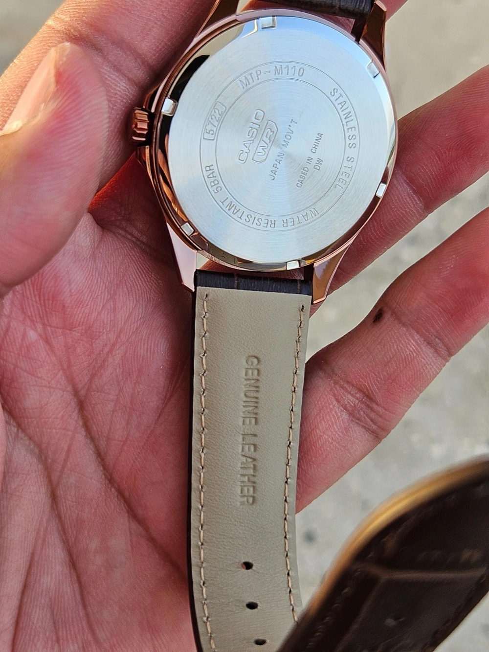 Мужские наручные часы Casio Collection MTP-M110RL-5A