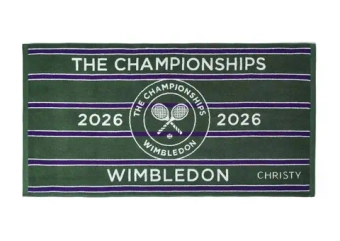 Полотенце теннисное Wimbledon Championships 2026 - green/purple