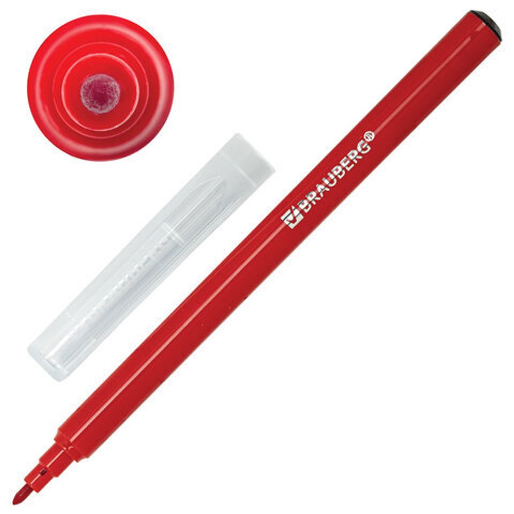Фломастеры BRAUBERG PREMIUM, 36 цветов, КЛАССИЧЕСКИЕ, вентилируемый колпачок, ПВХ-упаковка, 152505