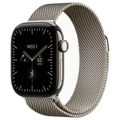 Умные часы Apple Watch Series 12 46 мм Titanium Milanese Loop Титановый
