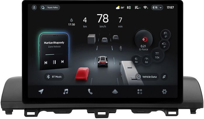 Магнитола для Honda Accord 10 2017-2021 (штатный 360) - Teyes CC4-PRO монитор 13" 2K QLED на Android 13, Быстрейшая, Snapdragon 778G, ИИ, CarPlay, DSP, 4G SIM-слот