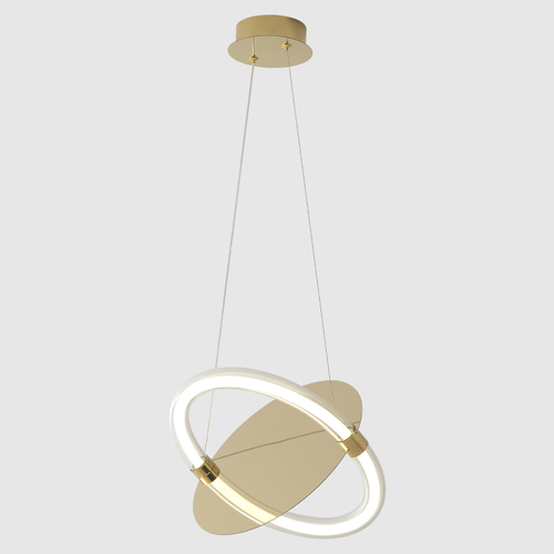 Подвесной светодиодный светильник Crystal Lux NEBULA SP22W LED GOLD