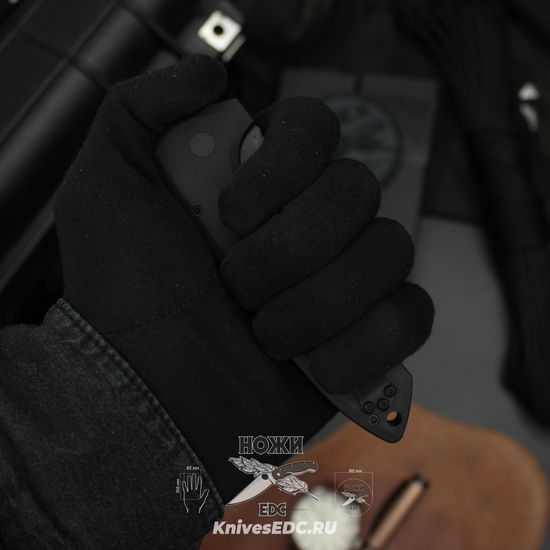 Автоматический нож Pro-Tech PTLG307 D2 Rockeye Operator - черн. алюм. рук-ть/тритий, черн. клинок CPM-D2