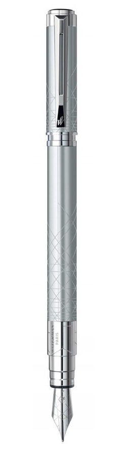 Перьевая ручка Waterman Perspective, цвет: Silver CT, перо: F