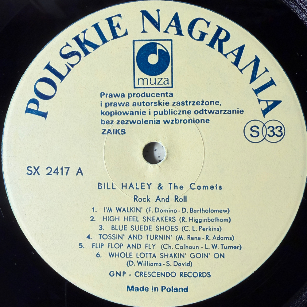Виниловая пластинка Bill Haley & The Comets LP