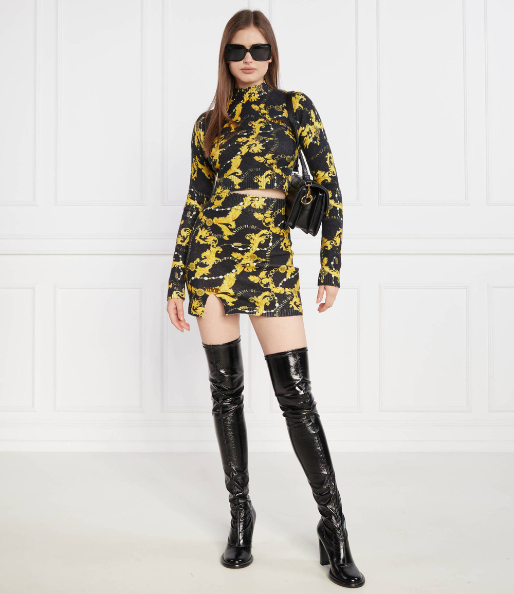 Юбка Versace Jeans Couture - черный(75HAEM41CM34N)