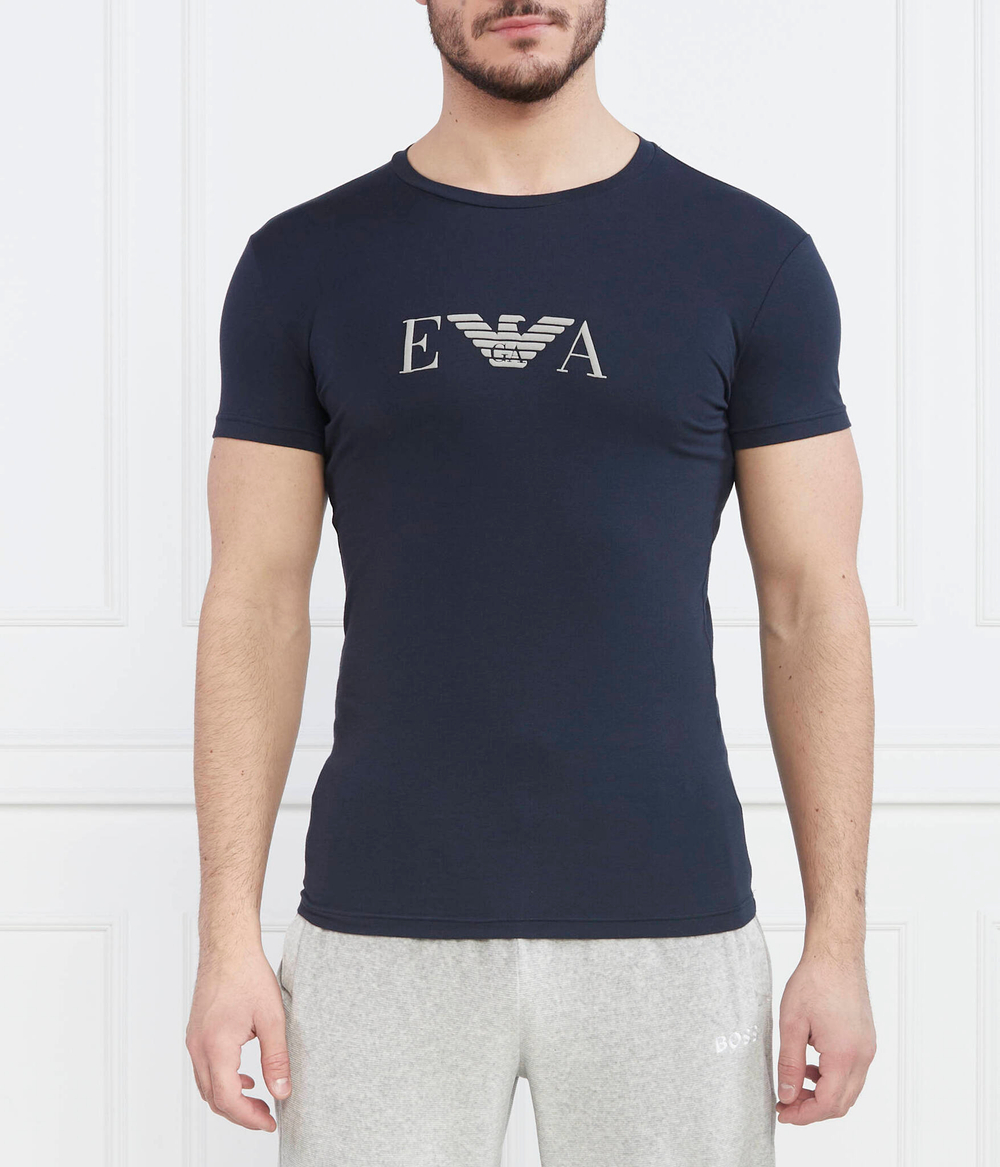 футболка Emporio Armani - темно-синий(111035 2F526)