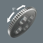 Набор с трещоткой Zyklop Speed, 1/2" WERA 05003647001