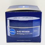 NIVEA Крем ночной против морщин  Anti-Wrinkle + Contouring Night Cream 55+ с маслом авокадо и пантенолом 50 мл (Германия)