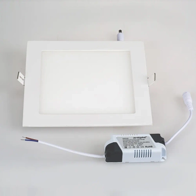Светильник DL-192x192M-18W Warm White (Arlight, IP40 Металл, 3 года)