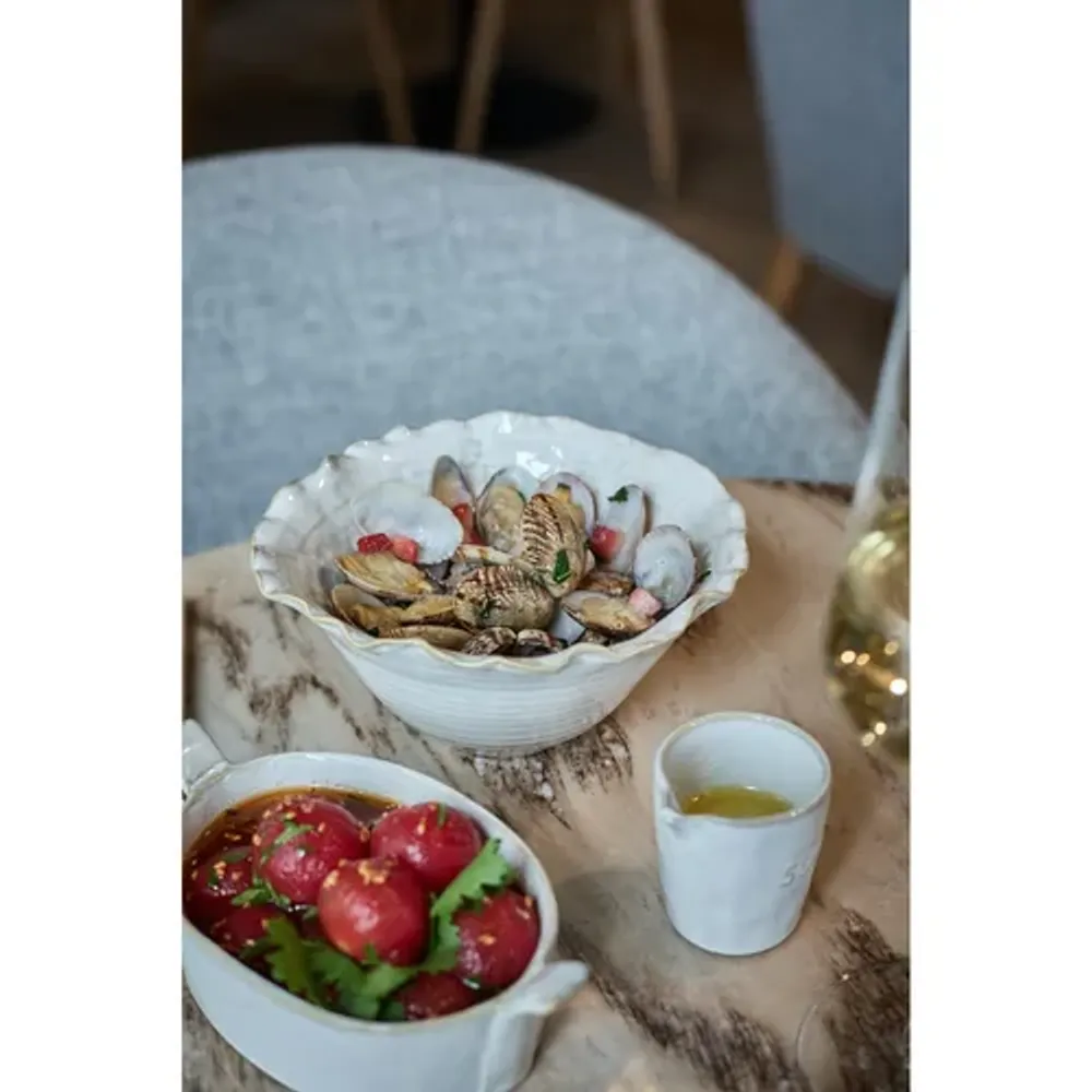 Соусник молочник 58 мл d 5,5 см h5,5 см круглый керамика Gray Frutti di Mare P.L. [6]