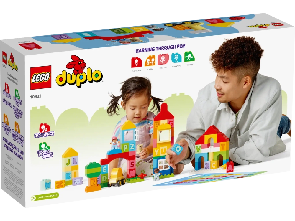 Конструктор LEGO Duplo 10935 Классический город с алфавитом