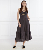 Льняное платье DINA Pepe Jeans London - графитовый(PL953520)