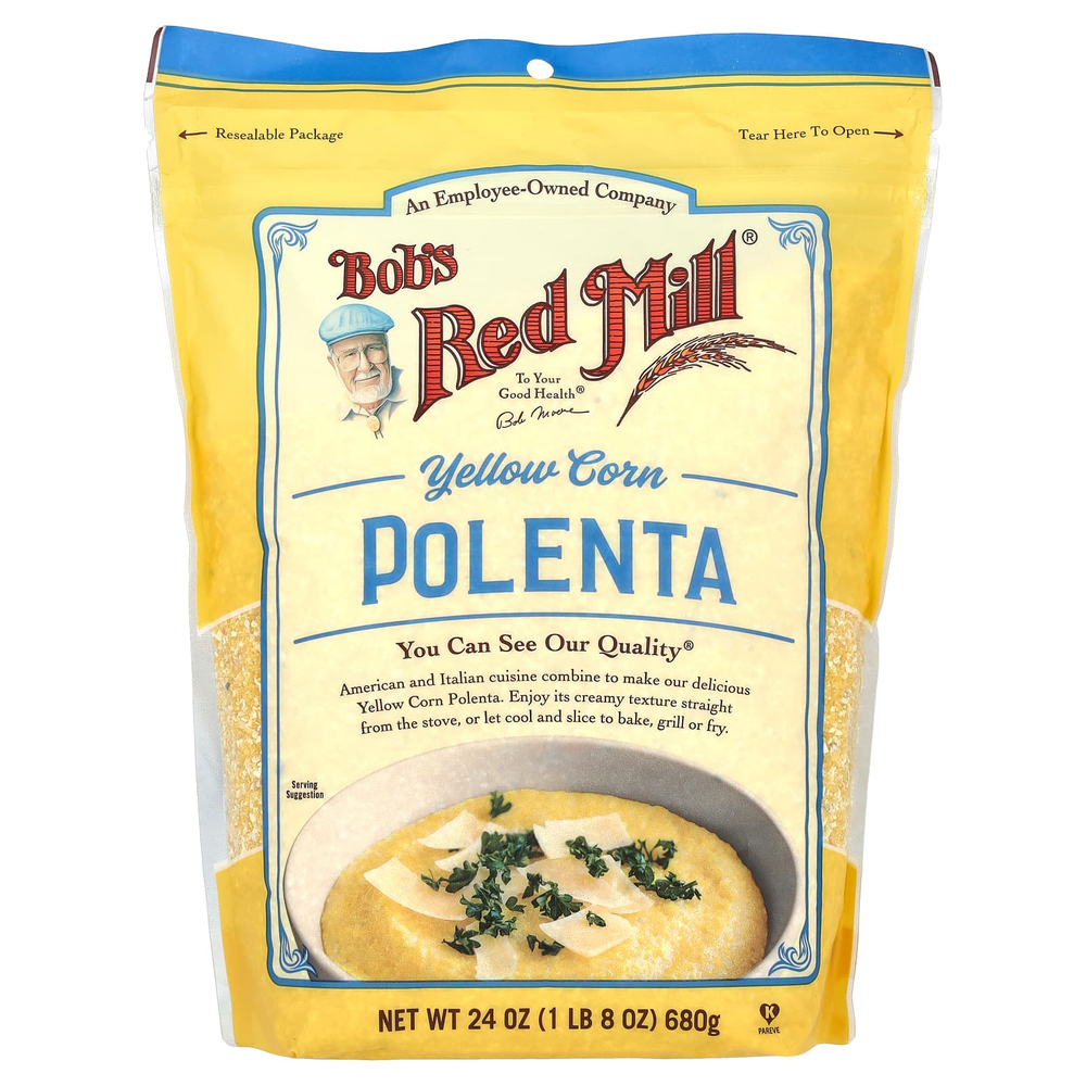 Bob's Red Mill, полента из желтой кукурузы, 680 г (24 унции)
