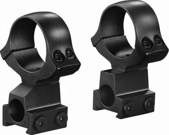 Кольца раздельные KOZAP CZ527 D30мм с окном визира BH17.8 (No.19*) средние