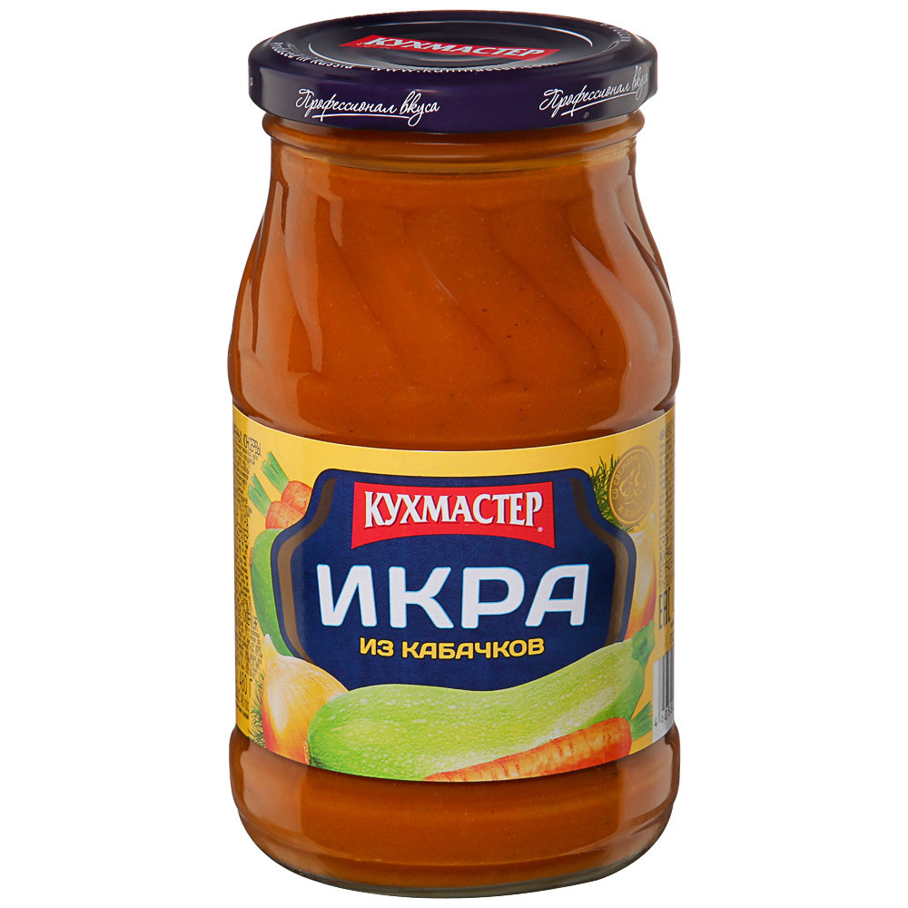 Икра кабачковая Кухмастер 750 гр