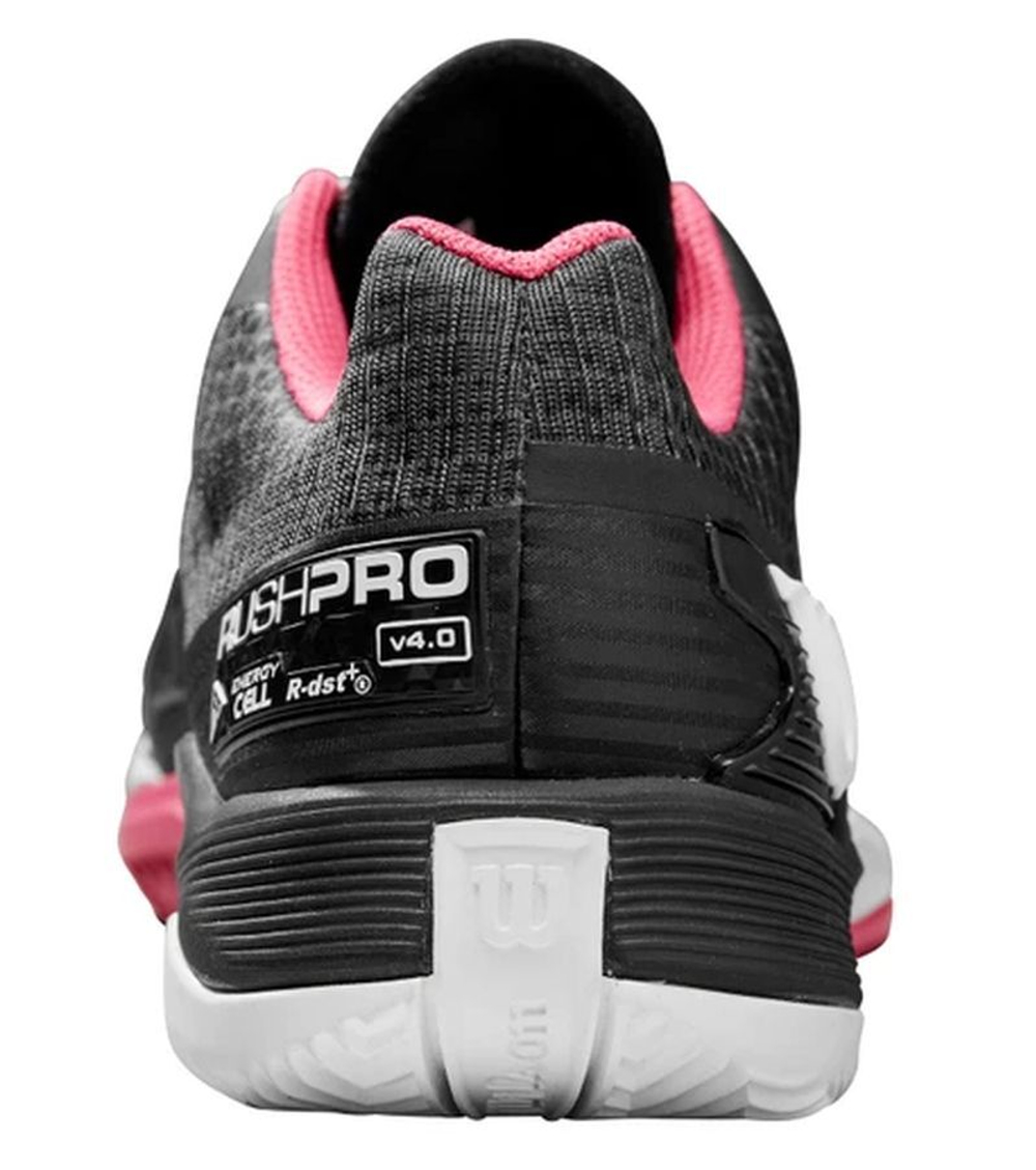 Женские Кроссовки теннисные Wilson Rush Pro 4.0 Clay - черный