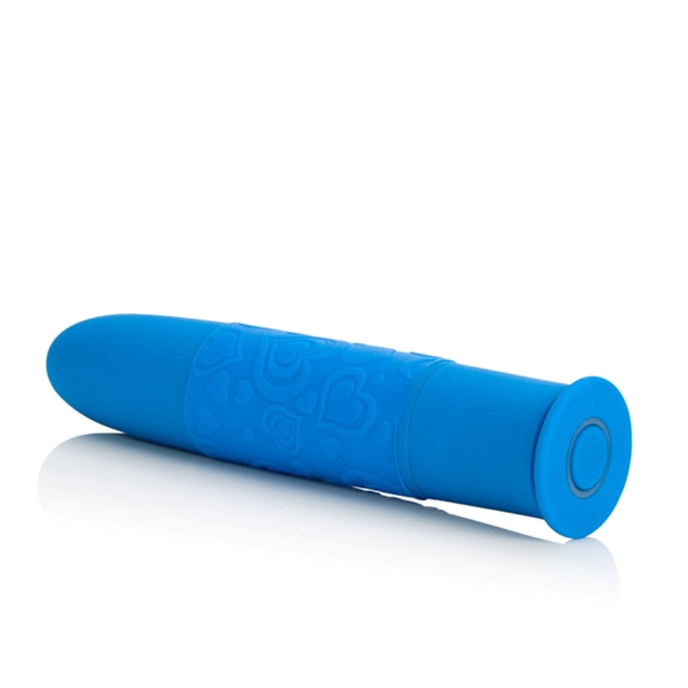 Вибратор POSH 10 FUNCTION POCKET TEASER BLUE