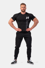 Футболка VERTICAL LOGO NEBBIA T-SHIRT 293 Черная