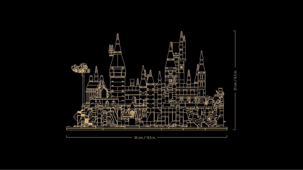 Конструктор Лего Гарри Поттер Замок и территория Хогвартс 76419 | LEGO Harry Potter Hogwarts Castle Grounds 2660 дет 18+