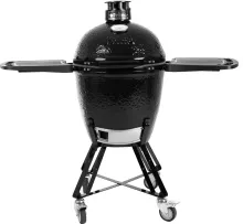 Керамический угольный гриль Primo Round Large All-In-One, 47 см, с ножками и столиками