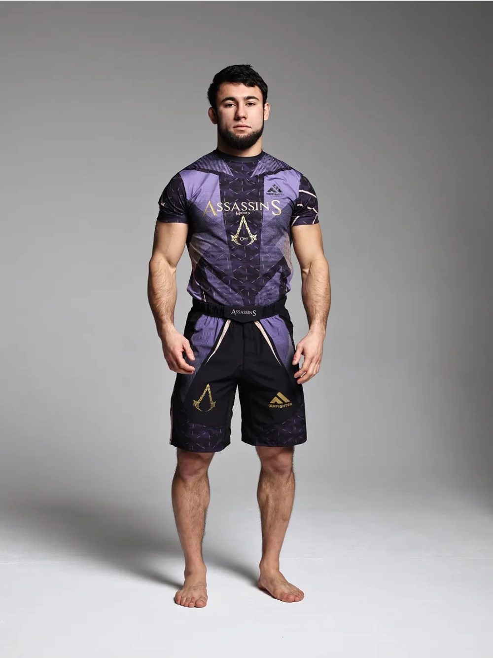Футболка спортивная для тренировок мма mma Assassin's