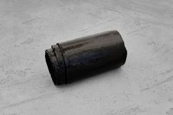 Кожа змеи 1100х75-90мм (черная глянцевая)