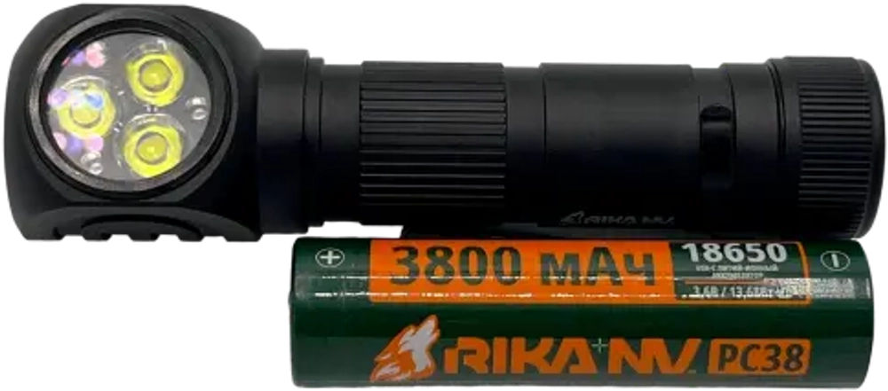 Фонарь налобный RikaNV L20-18650 LED