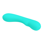 Бирюзовый изогнутый вибратор 19см Pretty Love Matt BI-014667-4