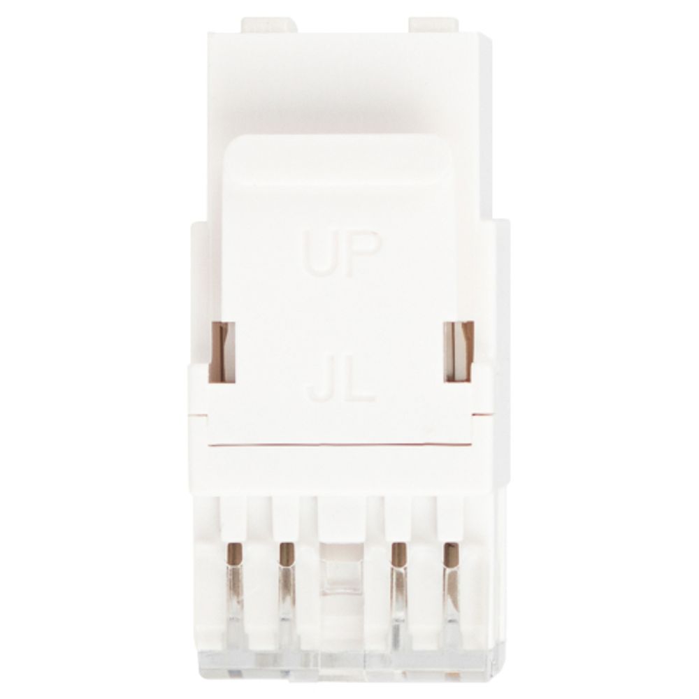 Коннектор ЭРА ОФИС 18-8002-01 RJ45 CAT6 UTP Keystone цвет белый | ЭРА Люки