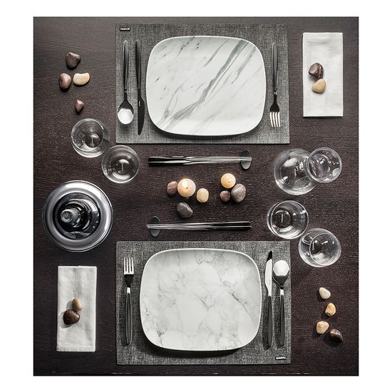Набор из 24 столовых приборов cutlery my fusion, черный
