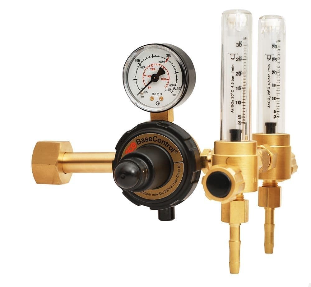 Регулятор BaseControl SE FLOW ARG Аргон/ углекислый газ 200/2X30L G3/4"