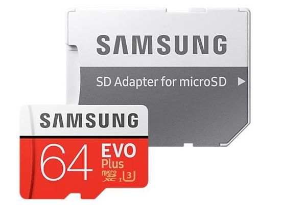 Карта памяти MicroSD 64GB Samsung EVO PLUS
