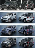 Обвес для Jeep Wrangler JL 2018-2024+ Джип Вранглер переделка в ASIA Style