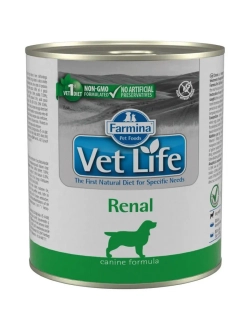 Vet Life Renal Консервы для собак 300г*2шт