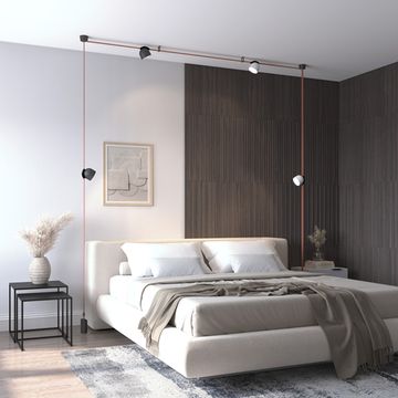 Комплект ременной трековой системы 48W 4000K DK55SET16-01-BR коричневый/чёрный/белый Belty Denkirs