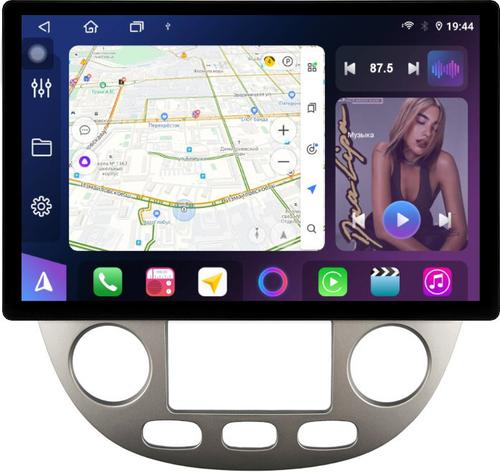 Магнитола для Chevrolet Lacetti хэтчбек (климат) - FarCar GX877 монитор 13" 2K QLED на Android 14, S500+TS20, Быстрейшая, CarPlay, 4G SIM-слот