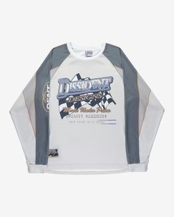 Лонгслив джерси DD Derby молочный