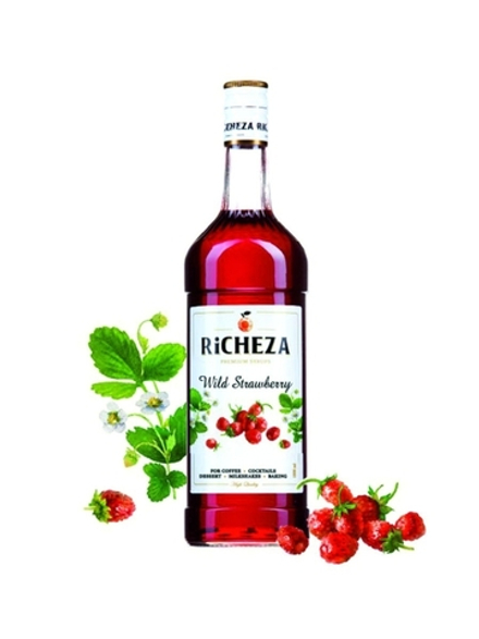 Сироп Richeza Земляника, 1 л