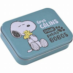 Cros Calins Пластырь для детей SNOOPY в металлической коробке 24 шт. (из Финляндии)