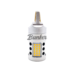 Светодиодная автомобильная LED лампа Takimi 7443 Premium V2 (W21/5W), Оранжевый,Не полярная,10-30V