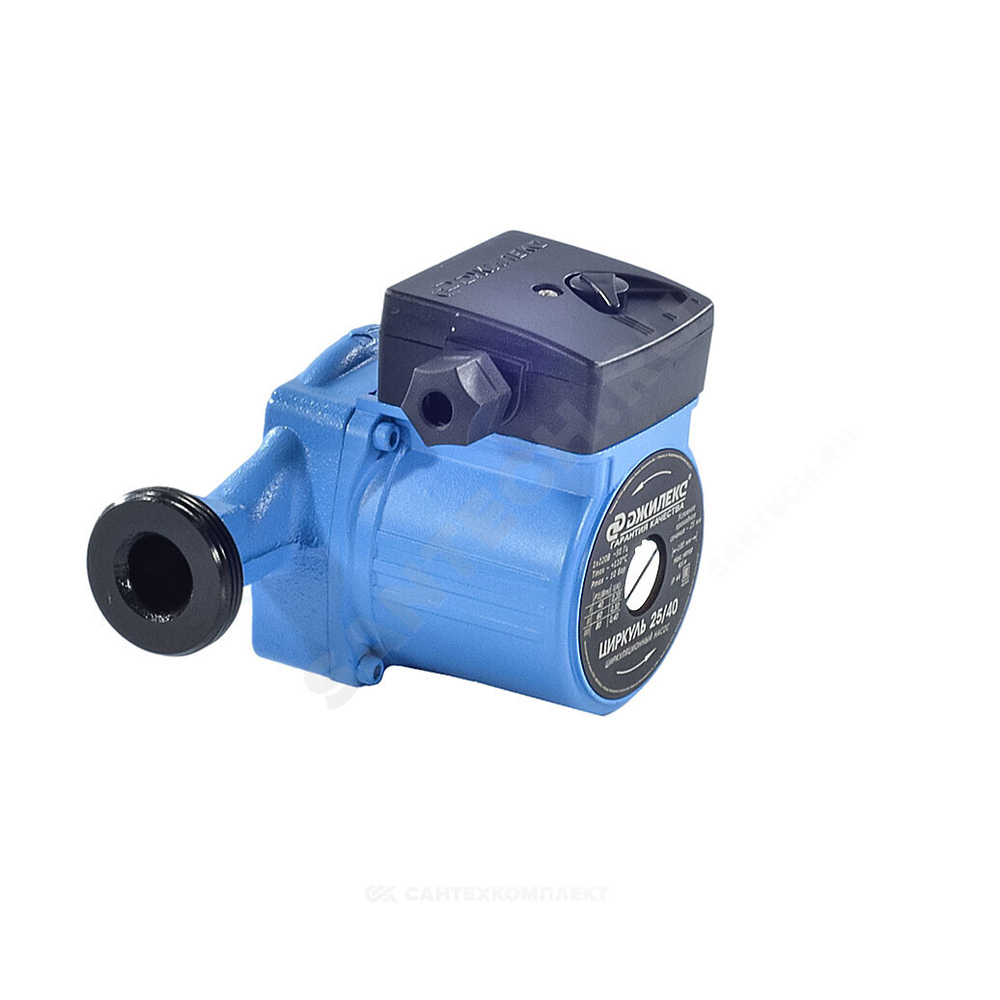 Насос циркуляционный с мокрым ротором Циркуль 25/80 PN10 1х220-240В/50 Гц Джилекс 2580