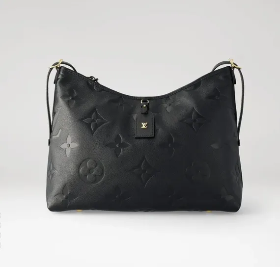 Сумка-хобо Louis Vuitton Carry All черная