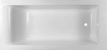 Ванна из литьевого мрамора Эстет Дельта 180x80 белая