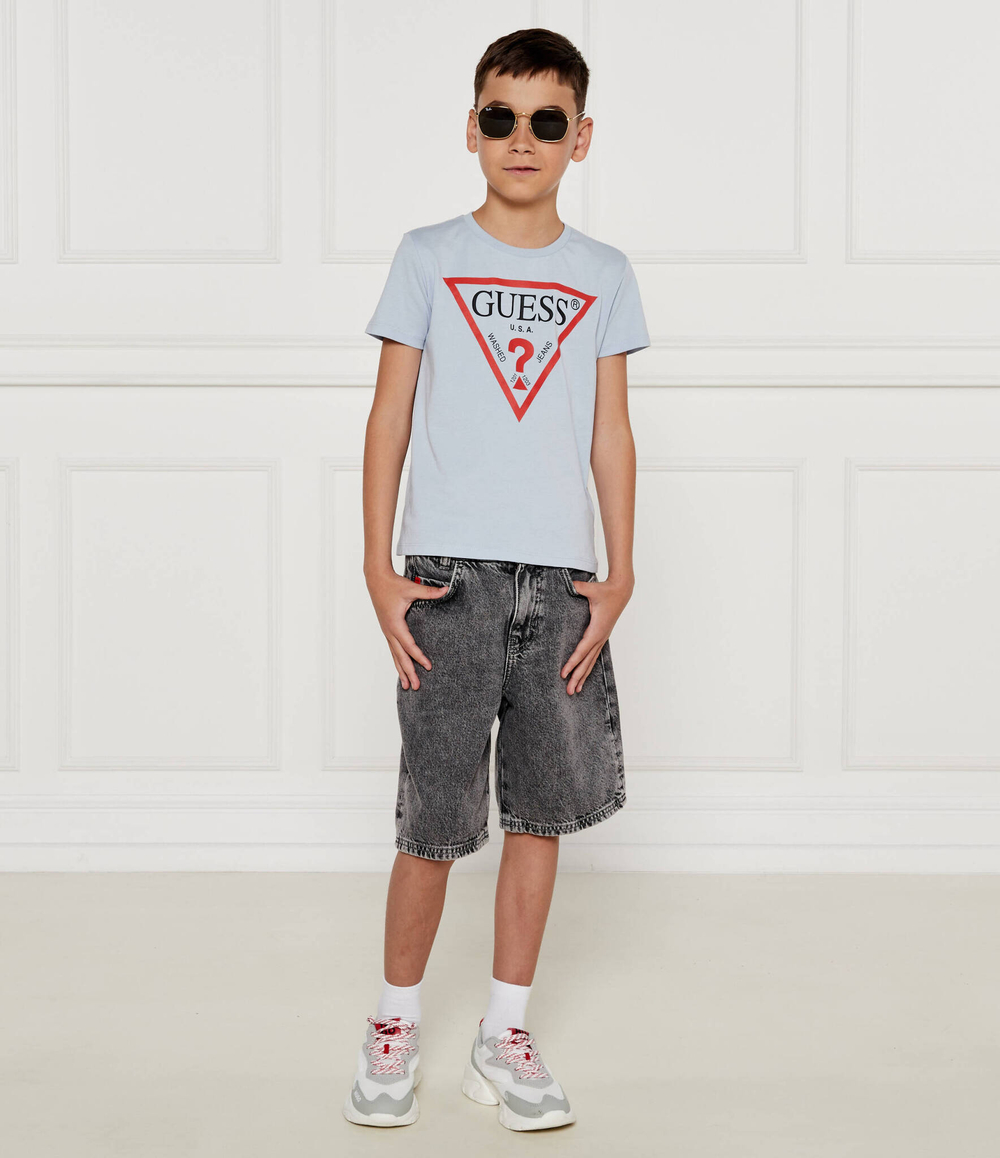 Футболка Guess - голубой(N73I55 K8HM0)
