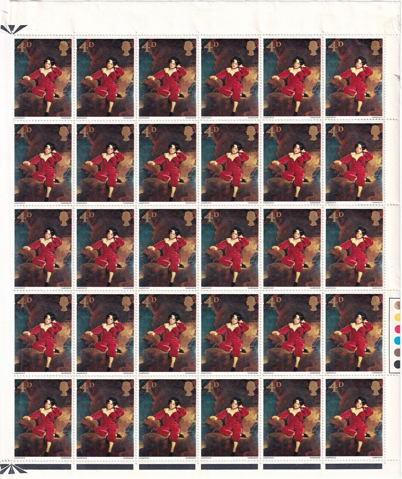 117 марок, Великобритания, 1967, "Томас Лоуренс. Господин Лэмбтон, или Мальчик в красном" (Master Lambton, Sir Thomas Lawrence)