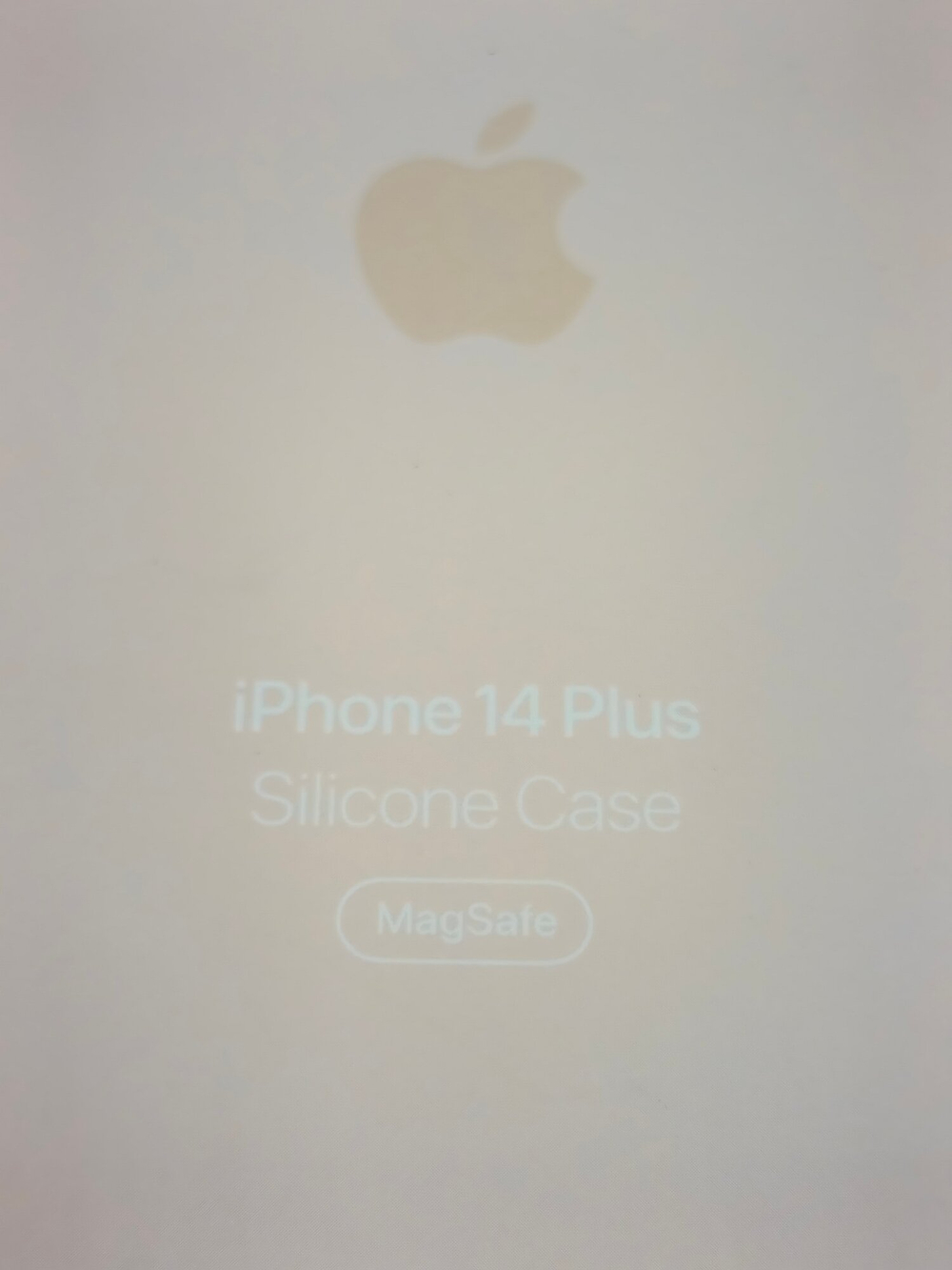 Силиконовый чехол Apple iPhone 14 Plus с MagSafe, светлорозовый  (Из Финляндии)