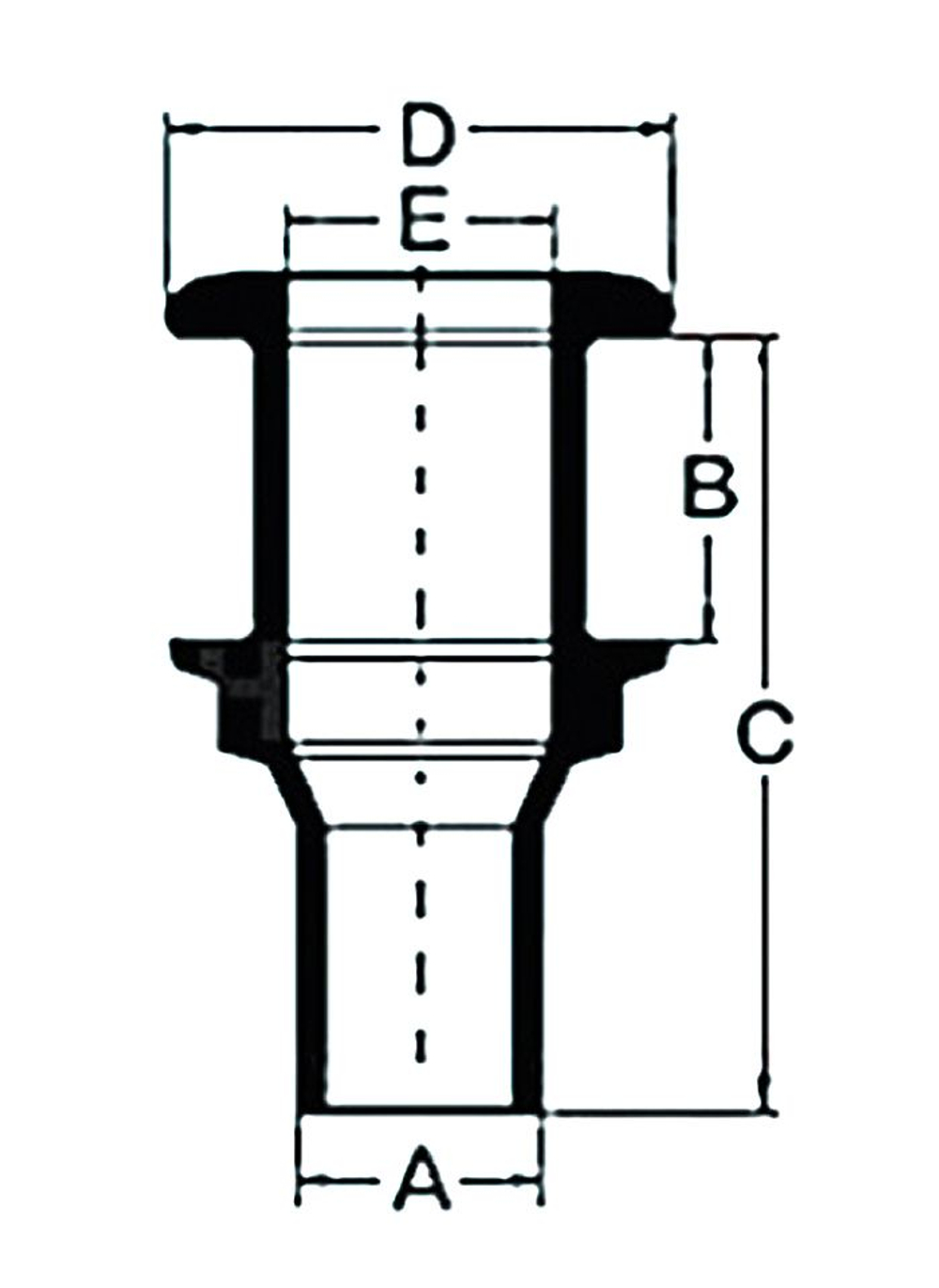 Горловина с патрубком, нерж. сталь, резьба 3/8 (10236577)