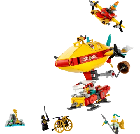 Конструктор LEGO Monkie Kid 80046 Облачный дирижабль Монки Кида